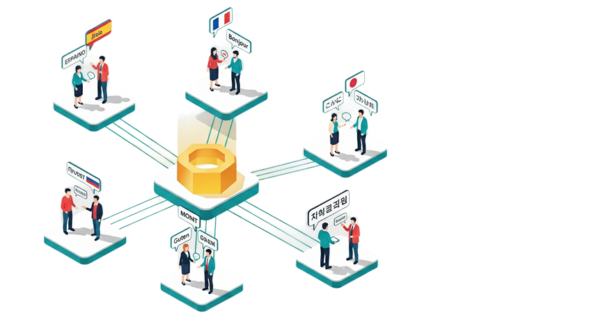 Instructors teaching in many languages on one platform